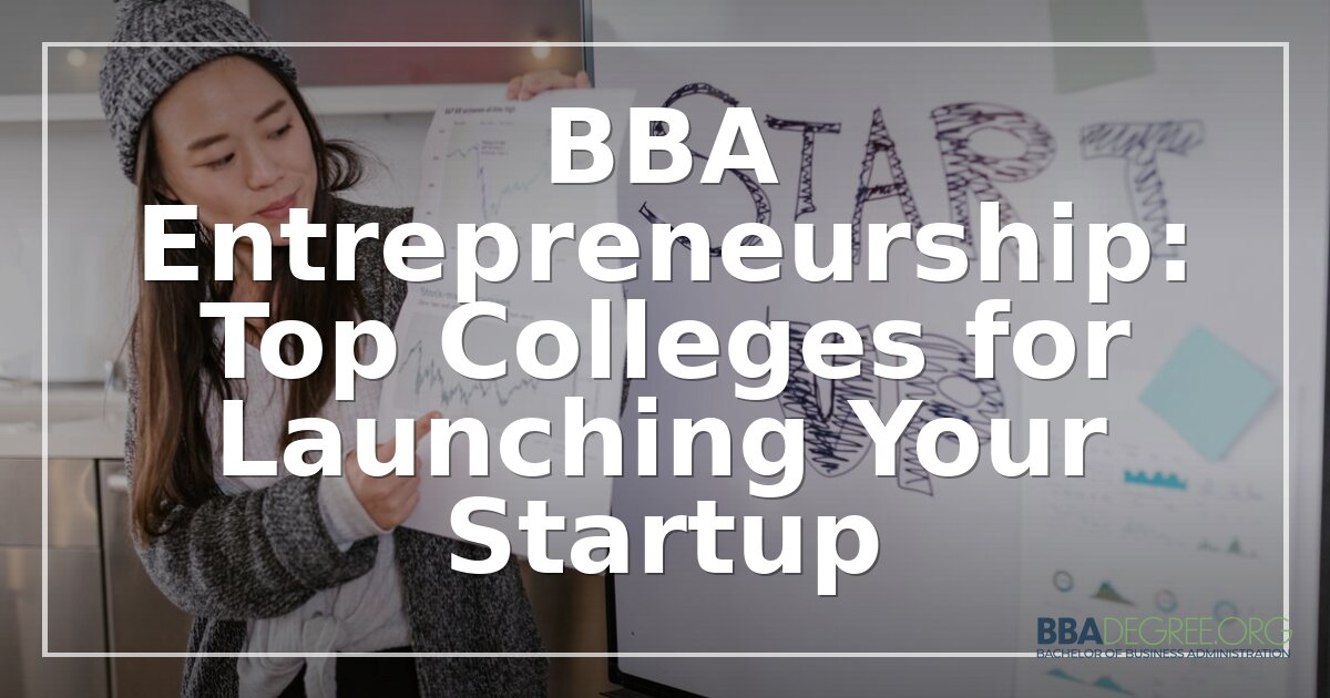 Best Online BBA Entrepreneurship Schools 2027