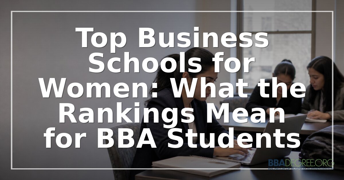 Best Online Business Schools for Women in 2026
